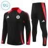 Sudadera De Entrenamiento Bayern de Múnich Cremallera De Cuarto 2024-25 Negra - Niño